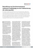 Vorschauseite 1: Bestrahlung von Knochenmetastasen verbessert unabhängig von der Fraktionierung die Lebensqualität.