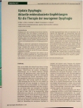 Vorschauseite 1: Update Dysphagie: Aktuelle evidenzbasierte Empfehlungen für die Therapie der neurogenen Dysphagie