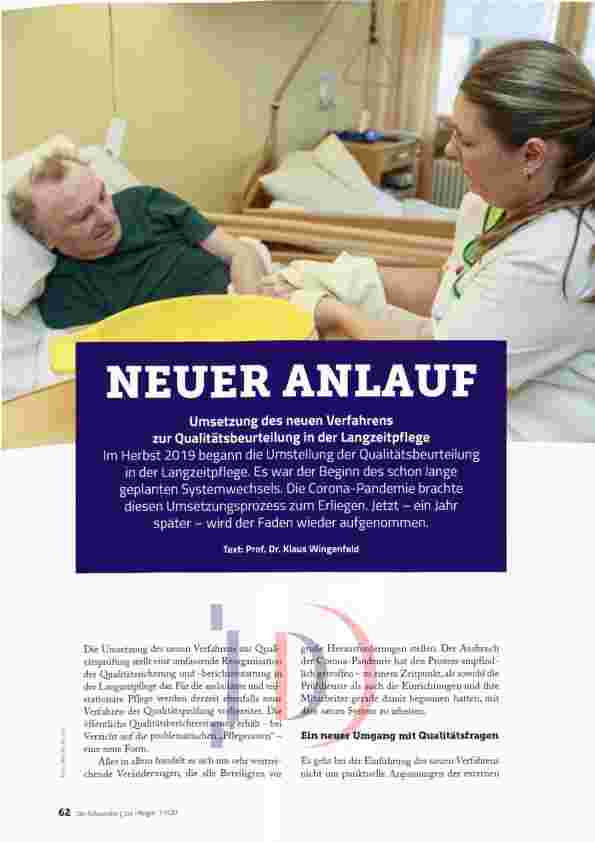 Vorschauseite 1: NEUER ANLAUF