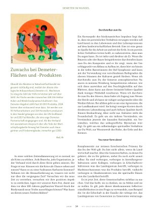 Vorschauseite 3: Demeter in der Zeitendämmerung