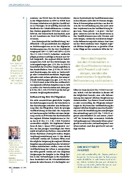 Vorschauseite 3: Das regional übliche Entgeltniveau 2024