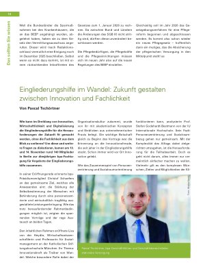 Vorschauseite 1: Eingliederungshilfe im Wandel: Zukunft gestalten zwischen Innovation und Fachlichkeit