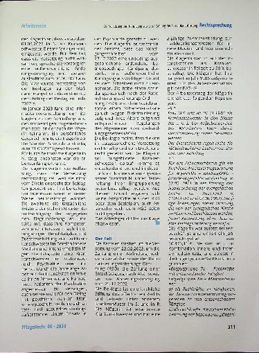 Vorschauseite 2: Zur Versetzung und Kündigung sowie zur Zahlung der Sozialplanabfindung.