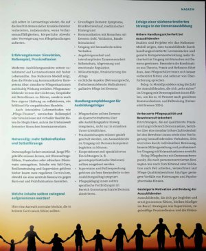 Vorschauseite 2: Demenz in der Pflegeausbildung Anspruch, Wirklichkeit und notwendige Neuausrichtung