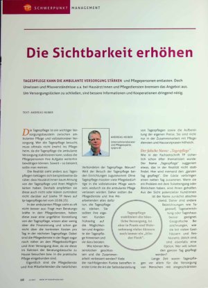 Vorschauseite 1: Die Sichtbarkeit erhöhen