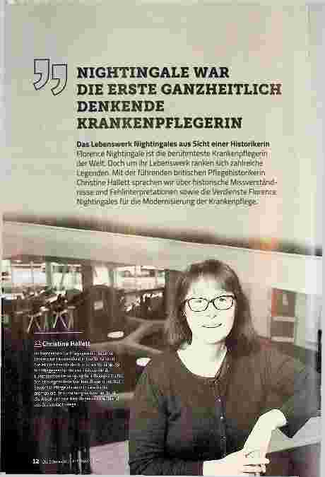 Vorschauseite 1: Nightingale war die erste ganzheitlich denkende Krankenschwester.