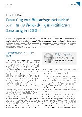 Vorschauseite 1: Coaching von Bedarfsgemeinschaften - neue Wege der ganzheitlichen Beratung im SGB II