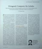 Vorschauseite 1: Dringend: Computer für Schüler