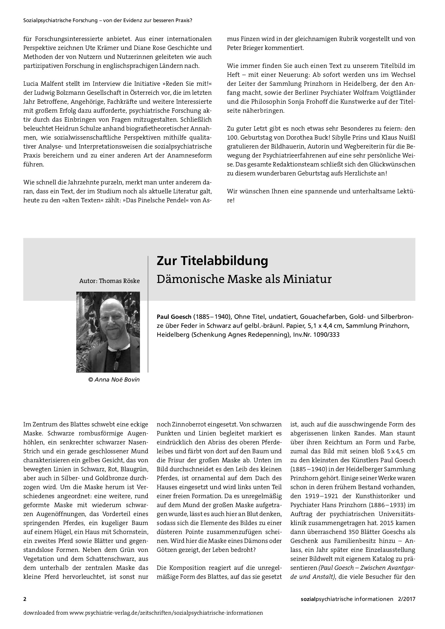 Vorschauseite 1: Welche Aufgaben hat sozialpsychiatrische Forschung im galoppierenden sozialstrukturellen Wandel?