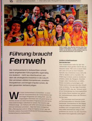 Vorschauseite 1: Führung braucht Fernweh