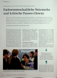 Vorschauseite 1: Fachwissenschaftliche Netzwerke und kritische Pansen-Clowns