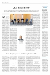 Vorschauseite 1: "Ein dickes Brett"