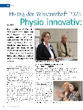 Vorschauseite 1: IFK-Tag der Wissenschaft 2023 Physio innovativ: