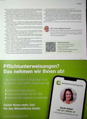 Vorschauseite 4: Wenn es zum Delir kommt Akute Verwirrtheit - vertiefte Betrachtung eines herausfordernden Phänomens