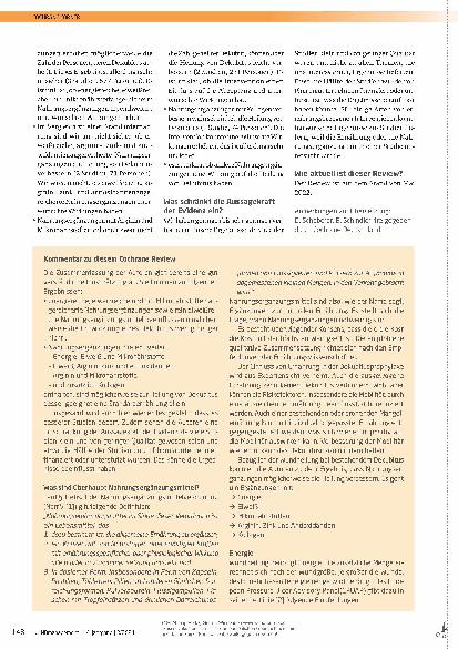 Vorschauseite 2: Ernährungsbezogene Interventionen zur Vorbeugung und Behandlung von Dekubitus
