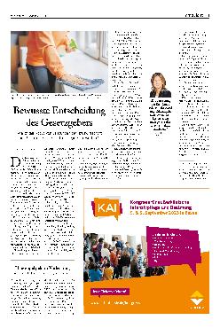 Vorschauseite 1: Bewusste Entscheidung des Gesetzgebers