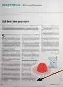 Vorschauseite 1: Auf den Leim gegangen.