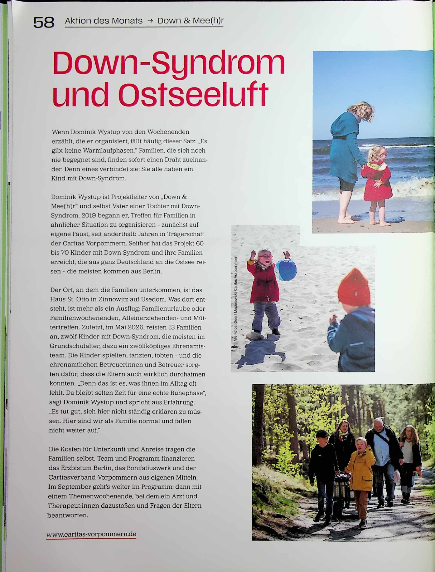 Vorschauseite 1: Down-Syndrom und Ostseeluft