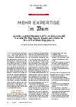 Vorschauseite 1: Mehr Expertise im Team