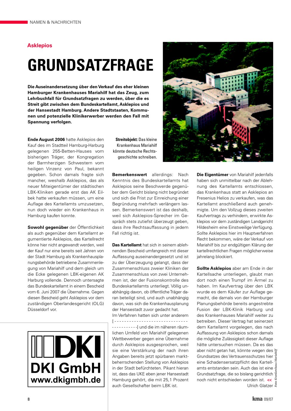 Vorschauseite 1: Grundsatzfrage