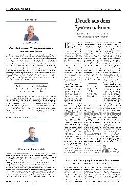 Vorschauseite 1: Druck aus dem System nehmen