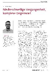 Vorschauseite 1: Niederschwellige Vergangenheit, komplexe Gegenwart