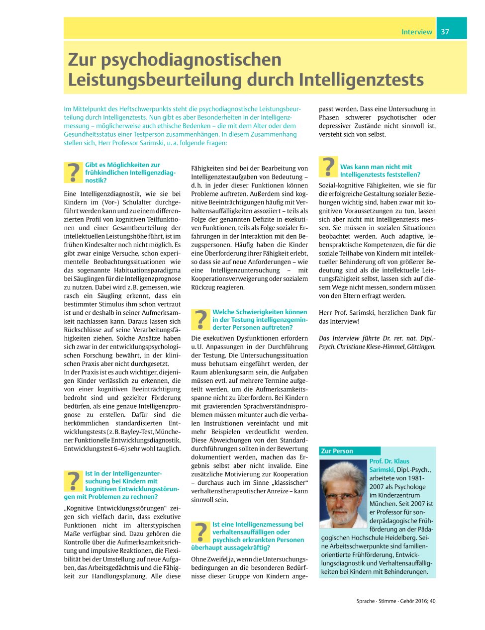 Vorschauseite 1: Zur psychodiagnostischen Leistungsbeurteilung durch Intelligenztests