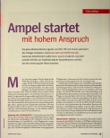 Vorschauseite 2: Ampel startet mit hohem Anspruch.