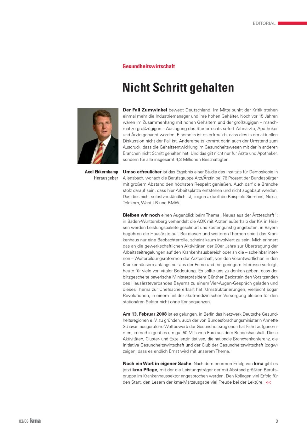 Vorschauseite 1: Nicht Schritt gehalten