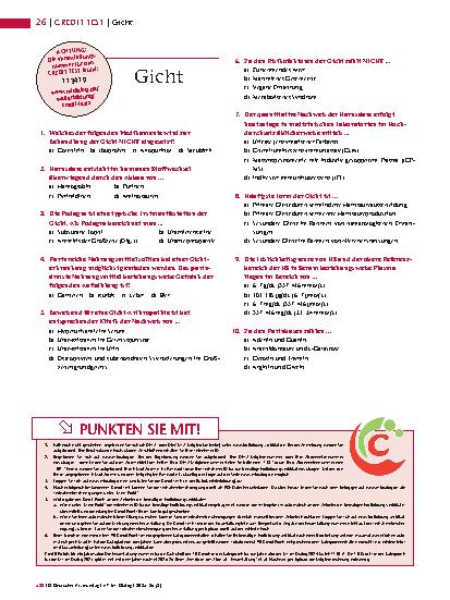 Vorschauseite 5: Gicht Pathogenese und Epidemiologie