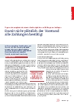 Vorschauseite 1: Damit nicht plötzlich der Vorstand alle Zahlungen bestätigt.