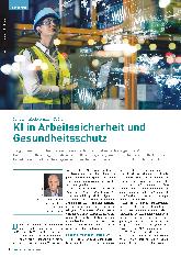 Vorschauseite 1: Smarter Arbeitsschutz - Teil 1: KI in Arbeitssicherheit und Gesundheitsschutz