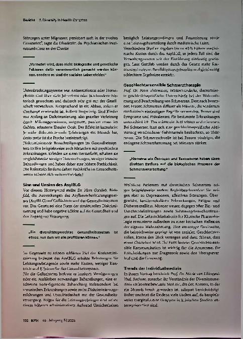 Vorschauseite 4: Diversität hat viele Facetten. 3. Diversity in Health Congress 2024.
