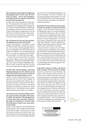 Vorschauseite 3: Assistierter Suizid – Aufgabe für Heime?
