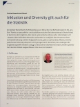 Vorschauseite 1: Inklusion und Diversität gelten auch für die Statistik