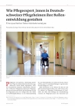 Vorschauseite 1: Wie Pflegeexpertinnen in deutschen Schweizer Pflegeheimen ihre Rollenentwicklung gestalten