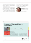 Vorschauseite 6: Wie Pflegeexpertinnen in deutschen Schweizer Pflegeheimen ihre Rollenentwicklung gestalten