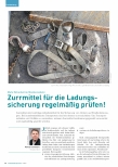 Vorschauseite 1: Zurrgurte für die Ladungssicherung regelmäßig prüfen!