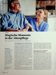 Vorschauseite 1: Magische Momente in der Altenpflege: Mehr Sinnstiftung und Zufriedenheit im Pflegeberuf.