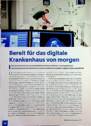 Vorschauseite 1: Bereit für das digitale Krankenhaus von morgen