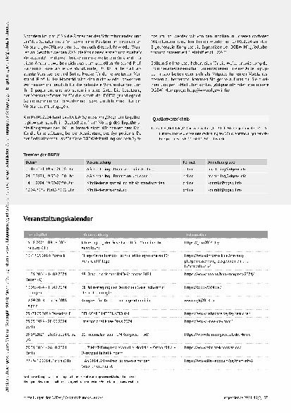 Vorschauseite 2: Mitteilungen der Deutschen Gesellschaft für Ergotherapiewissenschaft e.V. (DGEW)