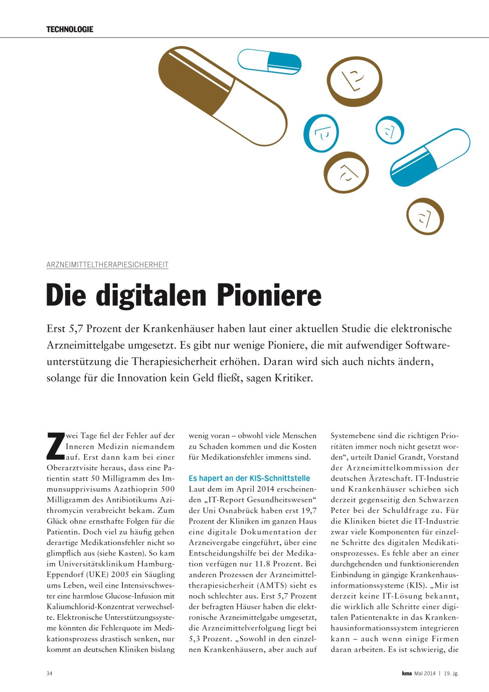 Vorschauseite 1: Die digitalen Pioniere