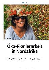 Vorschauseite 1: Öko-Pionierarbeit in Nordafrika