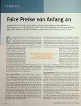 Vorschauseite 1: Faire Preise von Anfang an
