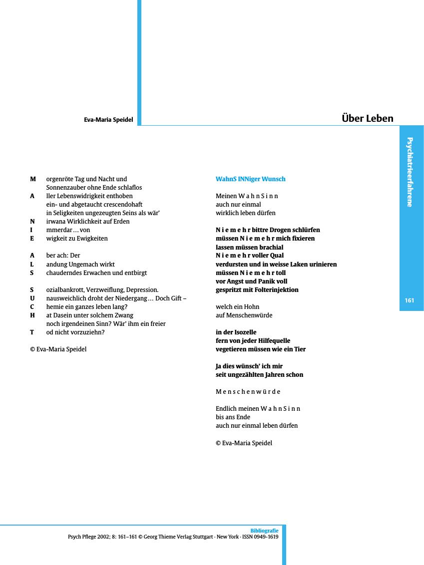 Vorschauseite 1: Über Leben