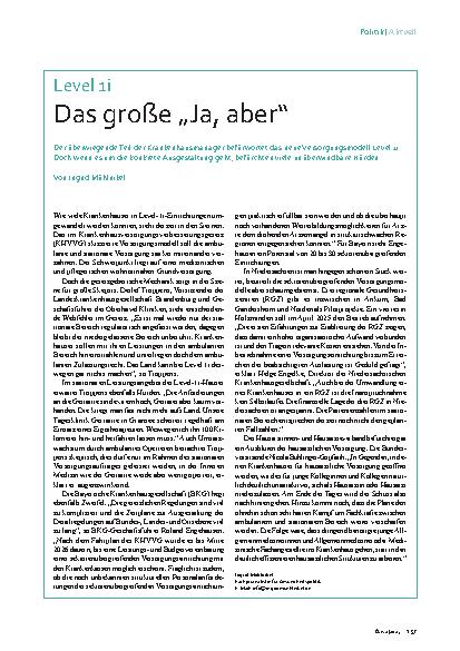Vorschauseite 1: Level 1i Das große „Ja, aber“