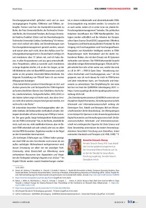 Vorschauseite 2: Does it in reality fit the proper research? Datenrettung, die passenden Services (Forschungsdatendienste)? ! (…) und Datenkompetenze