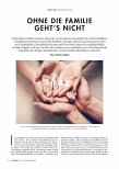 Vorschauseite 1: Ohne die Familie geht s nicht.