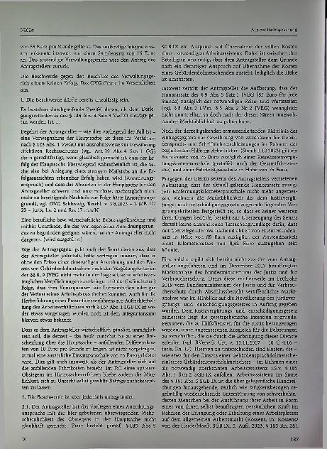Vorschauseite 2: Aus der Rechtsprechung: Notwendige Arbeitsassistenz, Gebärdensprachdolmetscher, Vergütungskriterien, Justizvergütungsund -entschädigungsgesetz, Abgrenzung Sozialleistung, einstwei…