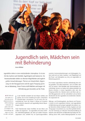 Vorschauseite 1: Jugendlich sein, Mädchen sein mit Behinderung